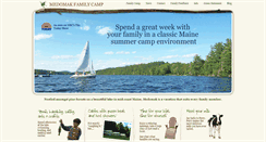 Desktop Screenshot of medomakcamp.com